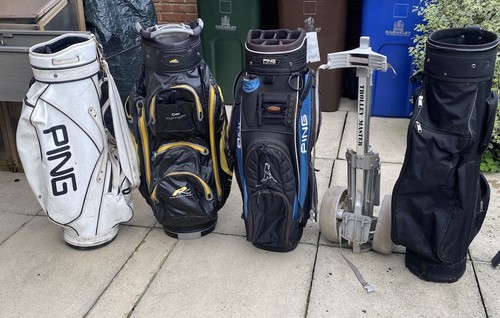 Job lot golf bags - job, trolley