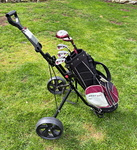 Deep red burgundy - deep, golf