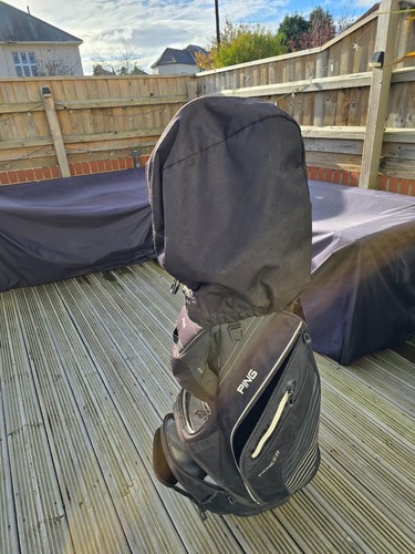 Ping black trolley bag - black,