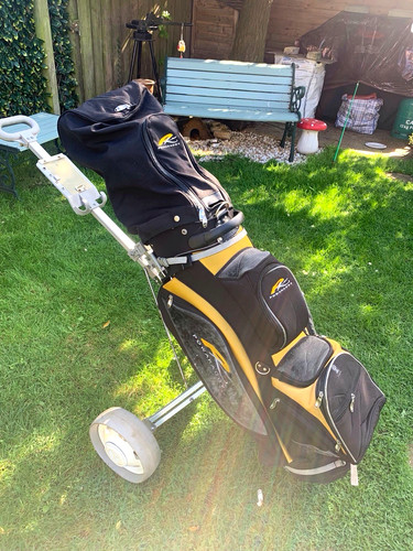 Golf clubs with powakaddy - golf,